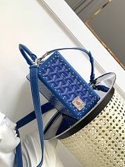 Goyard Grand Hôtel blue  dark bag  17*7.7*24.5cm - 4