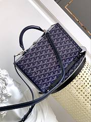 Goyard Grand Hôtel bag  blue  17*7.7*24.5cm - 5