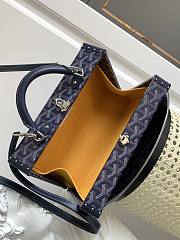 Goyard Grand Hôtel bag  blue  17*7.7*24.5cm - 4