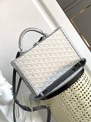 Goyard Grand Hôtel  silver white bag  17*7.7*24.5cm - 1