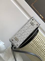 Goyard Grand Hôtel  silver white bag  17*7.7*24.5cm - 5