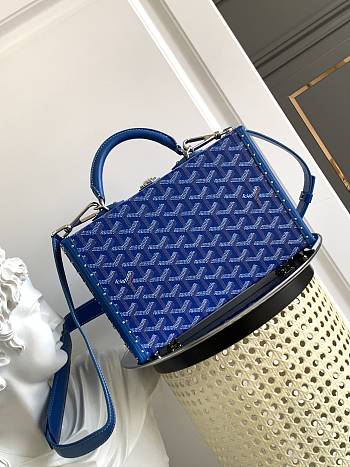 Goyard Grand Hôtel blue  dark bag  17*7.7*24.5cm