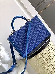 Goyard Grand Hôtel blue  dark bag  17*7.7*24.5cm - 2