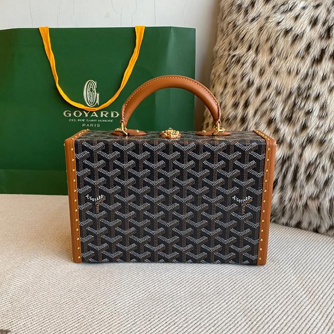 Goyard Grand Hôtel  brown bag 17*7.7*24.5cm - 1