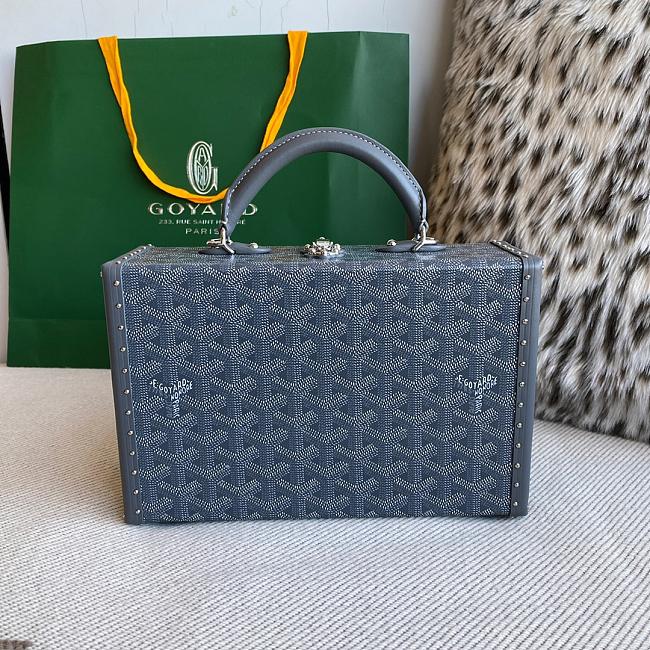 Goyard Grand Hôtel bag grey   17*7.7*24.5cm - 1