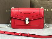 Bvlgari Serpenti Forever bag  red 22*13*6cm  - 1