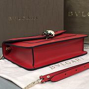 Bvlgari Serpenti Forever bag  red 22*13*6cm  - 5