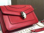 Bvlgari Serpenti Forever bag  red 22*13*6cm  - 3