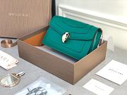 Bvlgari Serpenti Forever bag green 22*13*6cm - 2