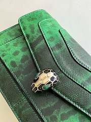 Bvlgari EAST-WEST bag  green 22*15*4.5cm - 5