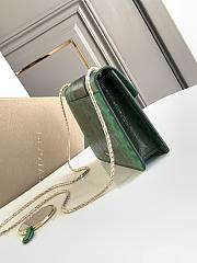 Bvlgari  Serpenti Forever bag  green  20*14*4.5cm - 5