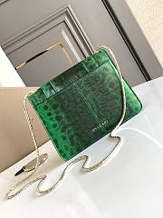 Bvlgari  Serpenti Forever bag  green  20*14*4.5cm - 4