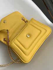 Bvlgari Serpenti Forever yellow bag 22.5*15*7cm - 2