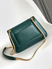 Bvlgari Serpenti Forever green  bag 22.5*15*7cm - 4