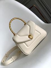 Bvlgari Serpenti Forever white bag 20*14*10cm - 1