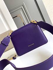 Bvlgari Serpenti East-West Maxi Chain Shoulder Bag In Purple - 20*14*8.5cm - 5