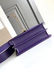 Bvlgari Serpenti East-West Maxi Chain Shoulder Bag In Purple - 20*14*8.5cm - 4