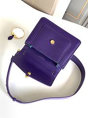 Bvlgari Serpenti East-West Maxi Chain Shoulder Bag In Purple - 20*14*8.5cm - 2