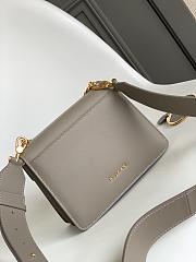 Bvlgari Serpenti East-West Maxi Chain Shoulder Bag In Grey - 20*14*8.5cm - 4