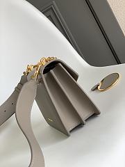 Bvlgari Serpenti East-West Maxi Chain Shoulder Bag In Grey - 20*14*8.5cm - 2