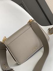 Bvlgari Serpenti East-West Maxi Chain Shoulder Bag In Grey - 25*17*8cm - 3