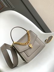 Bvlgari Serpenti East-West Maxi Chain Shoulder Bag In Grey 02 - 25*17*8cm - 1