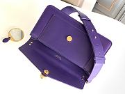 Bvlgari Serpenti East-West Maxi Chain Shoulder Bag In Purple 02 - 28*17*6CM - 4