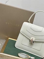 Bvlgari Serpenti Forever  white  bag 18*16*9cm  - 2