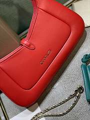 Bvlgari Serpenti Baia bag small shoulder bag in red  27.5*18*4.5cm - 3