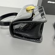 Bvlgari crossbody bag black embossed  20CM - 2