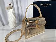 Bvlgari  Serpenti  gold bag  19*13*6.5cm - 5