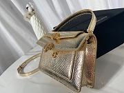 Bvlgari  Serpenti  gold bag  19*13*6.5cm - 3