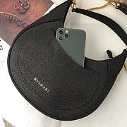 Bvlgari  Serpenti  Ellipse  crossbody  black bag   25.5*25*5.5cm  - 4