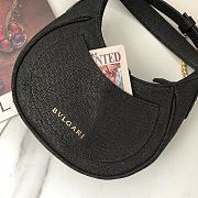 Bvlgari Serpenti Ellipse crossbody black bag   19.5*20*5cm - 3