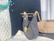 Bvlgari Serpenti Ellipse crossbody grey  bag 19.5*20*5cm - 4