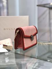 Bvlgari Serpenti Forever pink bag   17*11*5cm - 5