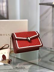 Bvlgari Serpenti Forever red  bag 17*11*5cm - 4