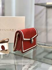 Bvlgari Serpenti Forever red  bag 17*11*5cm - 3