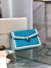 Bvlgari Serpenti Forever blue bag 17*11*5cm - 2