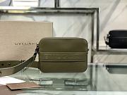 Bvlgari camera white Grass green bag 19*13*6cm - 1