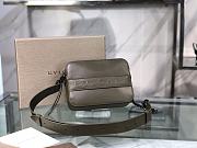 Bvlgari camera white Grass green bag 19*13*6cm - 5