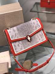 Bvlgari crossbody bag  red    24*16*6.5cm - 5