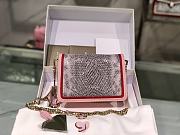 Bvlgari Serpenti Diamond Blast bag  pink  chain      17.5*11*5cm - 3