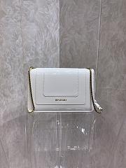 Bvlgari crossbody bag white     22*13*5cm - 5