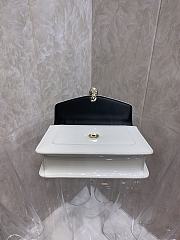 Bvlgari crossbody bag white     22*13*5cm - 3