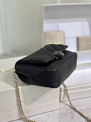 Bvlgari Serpenti Cabocho Mini black  bag  chain   17*11*5cm - 4