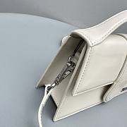 Jacquemus Bambino Bag  white  Leather  24*13*7cm - 2