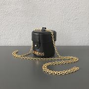 Jacquemus  2108 crossbody black  bag   10x9cm - 4