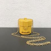 Jacquemus  2108 crossbody yellow  bag   10x9cm - 5