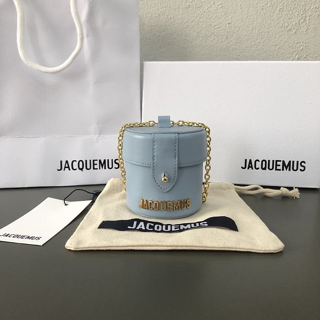 Jacquemus  2108 crossbody blue  bag   10x9cm - 1